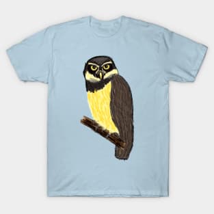 Artwork of a Spectacled Owl I T-Shirt